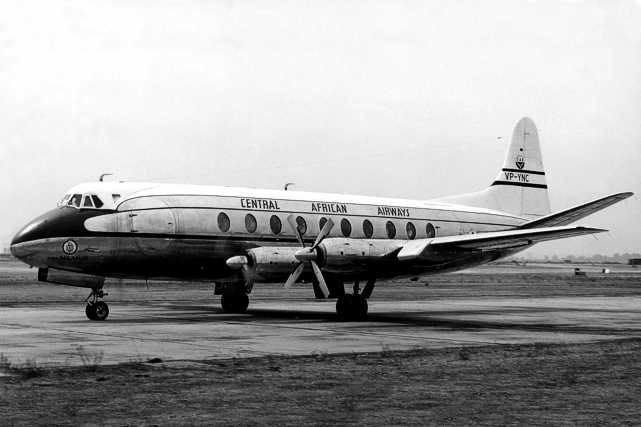 CAA - Central African Airways Viscount c/n 100 VP-YNC