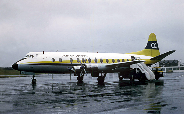 Photo of Dan-Air London Viscount G-AZNH