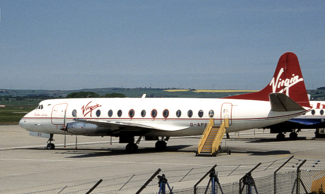 Photo of Virgin Atlantic Airways Viscount G-APEY