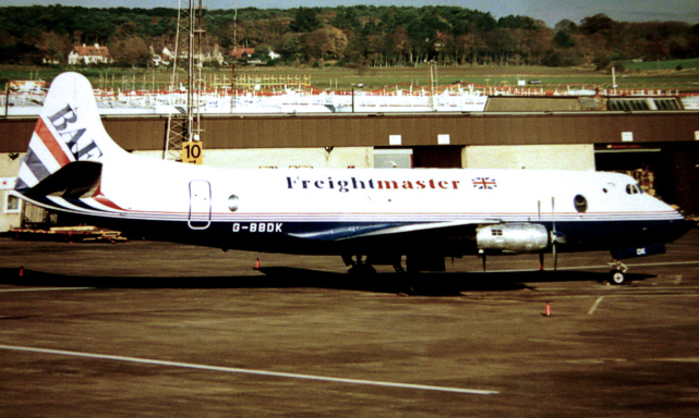 Photo of British Air Ferries (BAF) Viscount G-BBDK