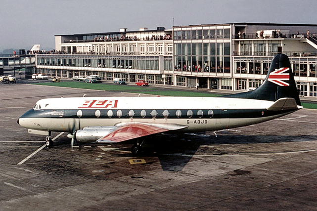 Photo of British European Airways Corporation (BEA) Viscount G-AOJD