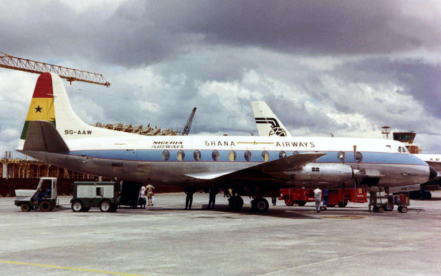 Viscount c/n 372 9G-AAW