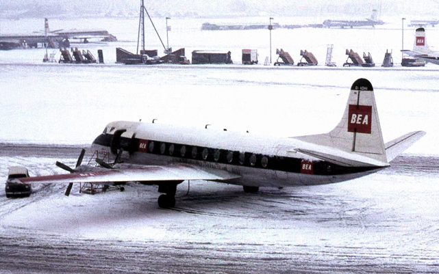 Photo of British European Airways Corporation (BEA) Viscount G-AOHI c/n 158 January 1963