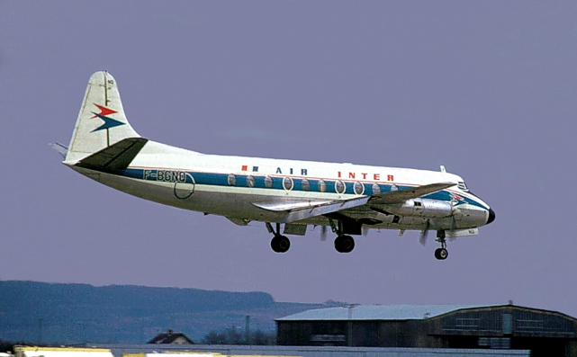 Photo of Air Inter (Lignes Aériennes Intérieures) Viscount F-BGNQ c/n 33