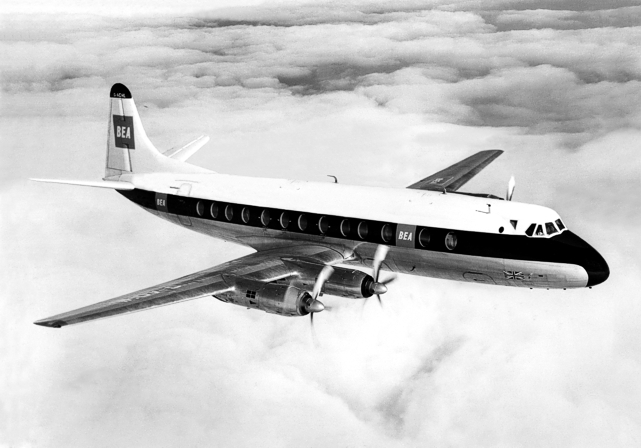 BEA - British European Airways Viscount c/n 161 G-AOHL