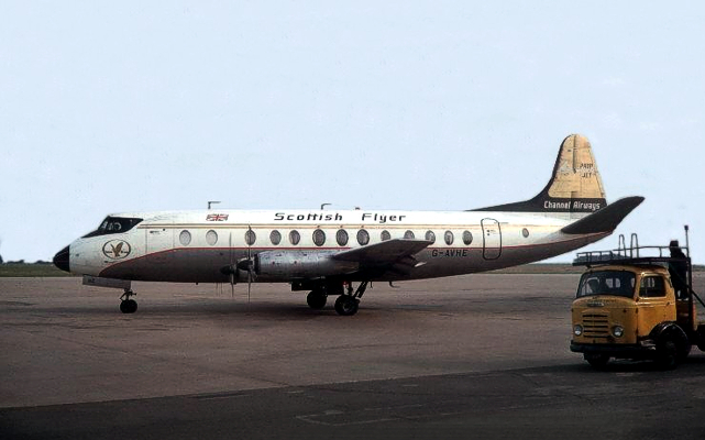 Photo of Channel Airways Viscount G-AVHE