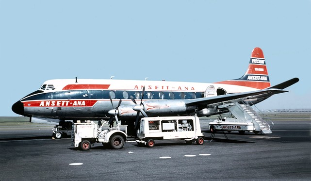 Photo of ANSETT-ANA Viscount VH-RMO c/n 97