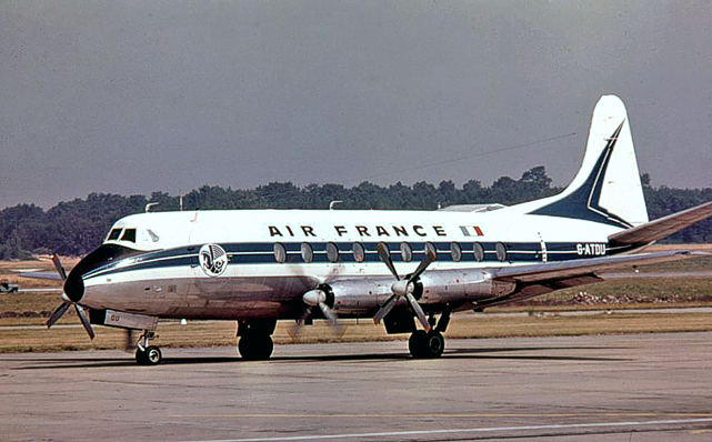 Photo of Air France Viscount G-ATDU c/n 87 June 1968