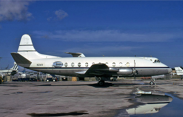 Photo of Go Transportation Inc Viscount N24V c/n 228 September 1975