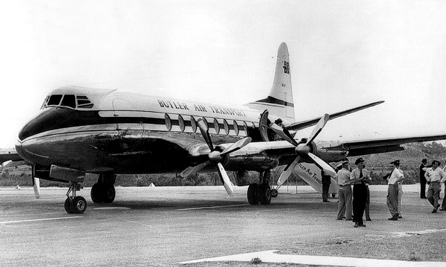 Butler Air Transport Viscount c/n 97 VH-BAT