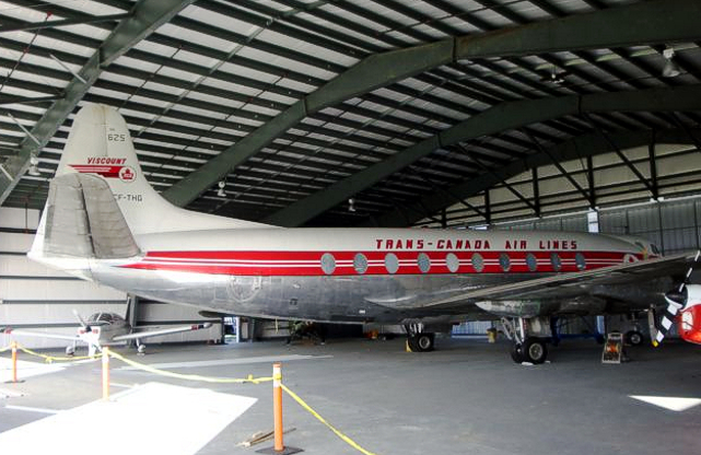 Photo of British Columbia Aviation Museum (BCAM) Viscount CF-THG c/n 224 March 2010
