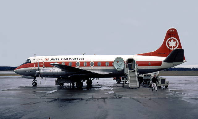 Photo of Air Canada Viscount CF-TIE