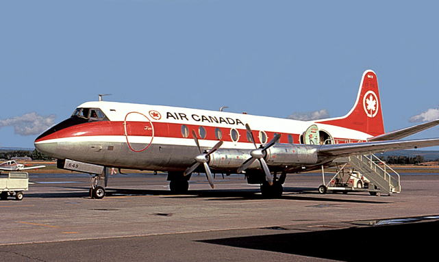 Photo of Air Canada Viscount CF-TIE