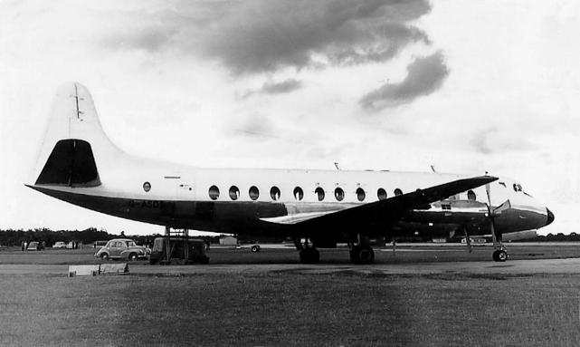 Photo of Vickers-Armstrongs (Aircraft) Ltd Viscount G-ASDS c/n 453 August 1963