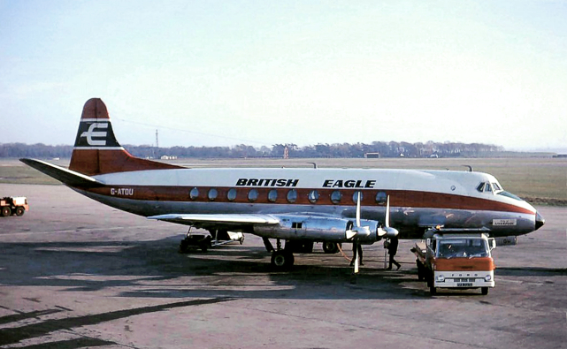 British Eagle International Airlines V.739 Viscount c/n 87 G-ATDU
