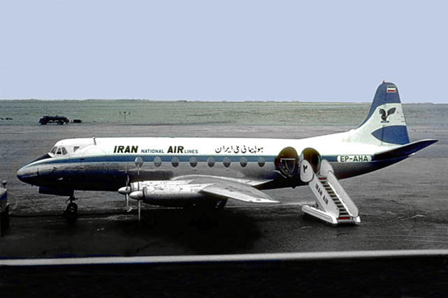 United Iranian Airlines Viscount c/n 297 EP-AHA