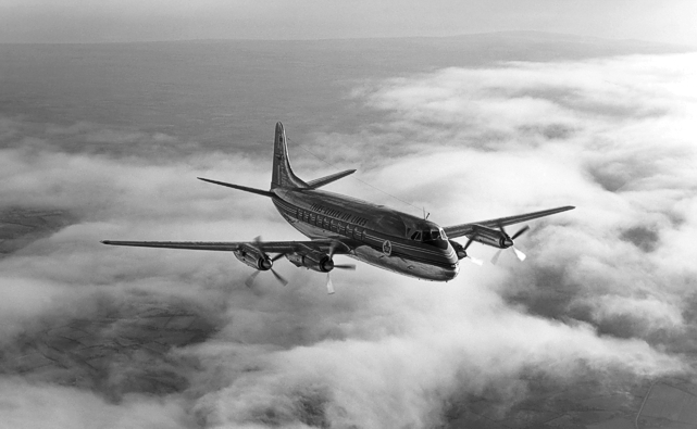 TCA - Trans-Canada Air Lines Viscount c/n 40 CF-TGI taken in November 1954
