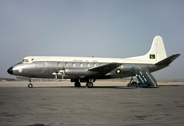 Pakistan Air Force V.734 Viscount c/n 83 J751