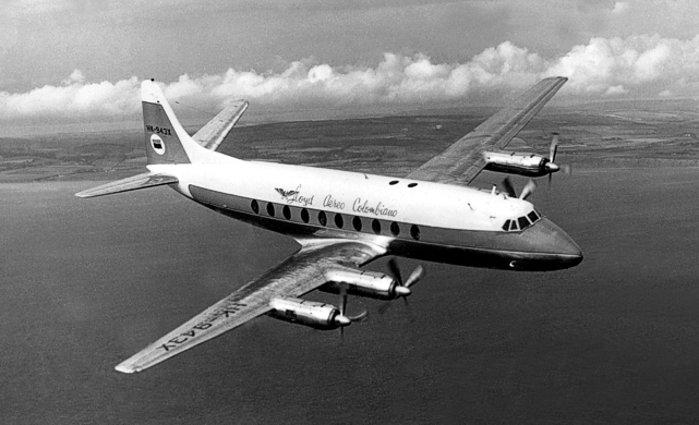 Photo of Lloyd Aereo Colombiano (LAC) Viscount HK-943X c/n 332