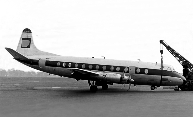 Photo of British European Airways Corporation (BEA) Viscount G-AOHO c/n 164 March 1963