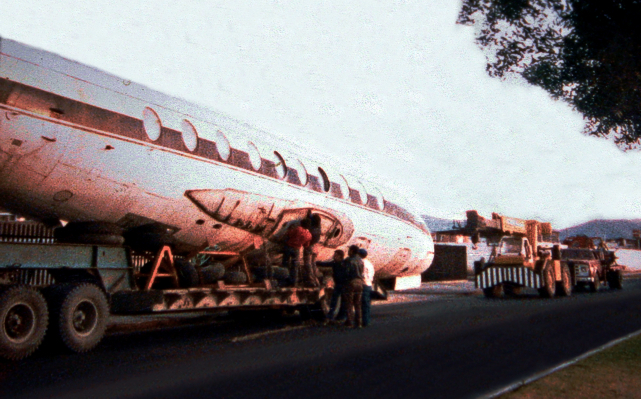 Photo of Carlos Alfredo Gudiñho Viscount XC-FOV c/n 226 June 1985
