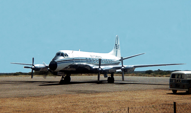 Photo of Botswana National Airways (BNA) Viscount A2-ZEL