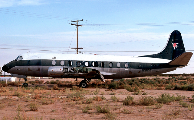 Photo of Southern Cross Air Transport Viscount N7972 c/n 31