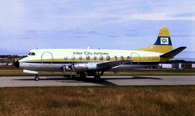 Photo of Inter City Airlines Viscount G-ARGR