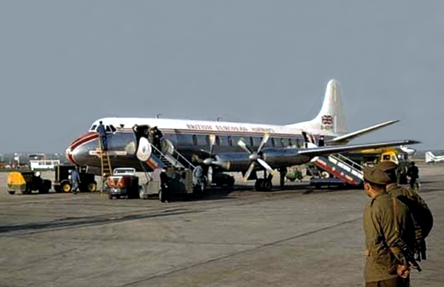 Photo of British European Airways Corporation (BEA) Viscount G-AOYP c/n 265 November 1958