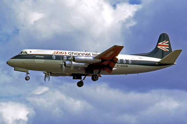 Photo of British European Airways Corporation (BEA) Viscount G-AOHM c/n 162 July 1971