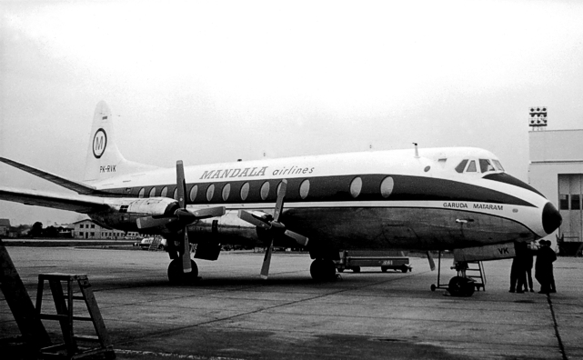 Photo of Mandala Airlines Viscount PK-RVK c/n 260