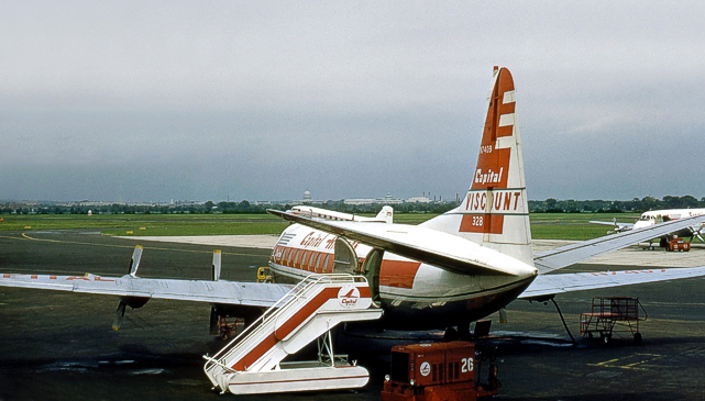 Photo of Capital Airlines (USA) Viscount N7409