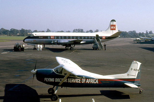 Photo of British European Airways Corporation (BEA) Viscount G-AOHS c/n 167 November 1963
