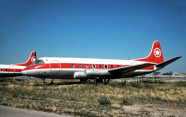 Photo of Beaver Enterprises Ltd Viscount CF-THC c/n 220 May 1975