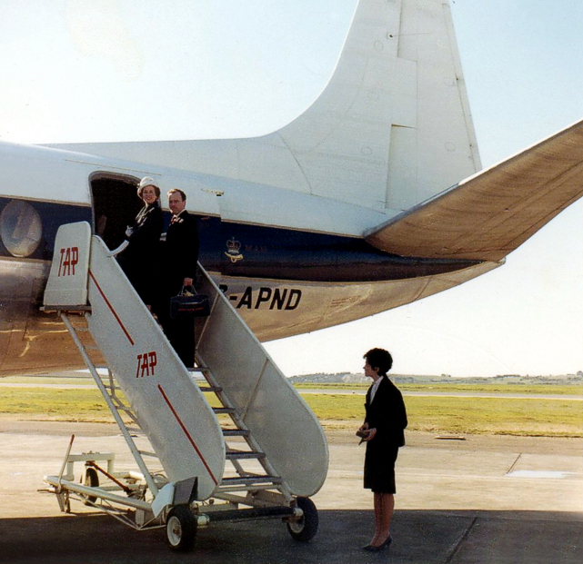 Photo of British United Airways (BUA) Viscount G-APND c/n 402 December 1960