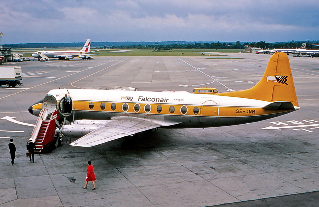 Photo of Falconair Charter AB Viscount SE-CNM c/n 324