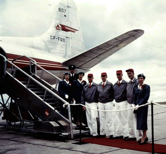 Photo of Trans-Canada Air Lines (TCA) Viscount CF-TGO c/n 52 November 1955