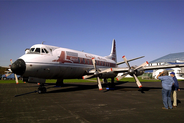 Mid Atlantic Air Museum Viscount c/n 233 N7471