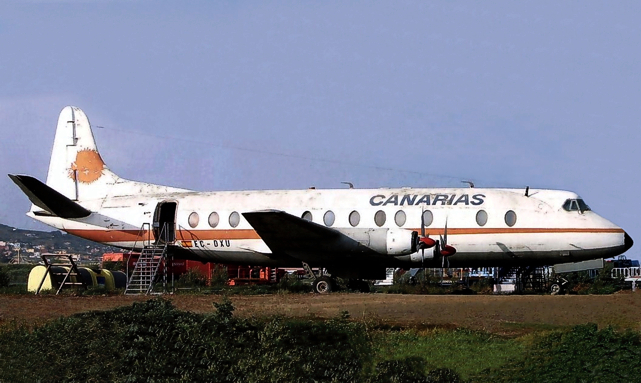 Photo of Lineas Aereas Canarias (LAC) Viscount EC-DXU c/n 264