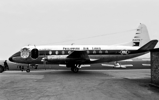 Photo of PAL - Philippine Air Lines Viscount PI-C773 c/n 118