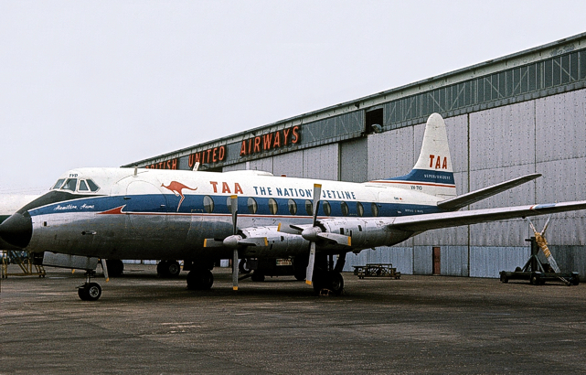 TAA - Trans-Australia Airlines Viscount c/n 47 VH-TVD