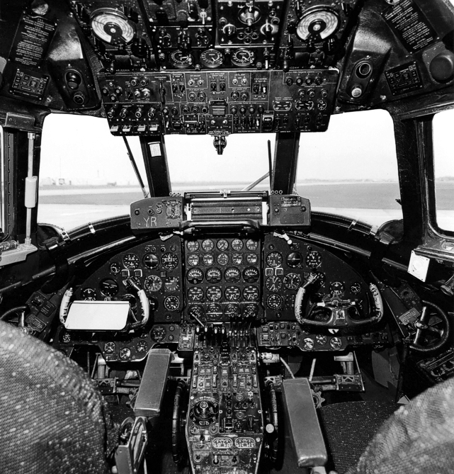 Cockpit of sister aircraft c/n 266 G-AOYR