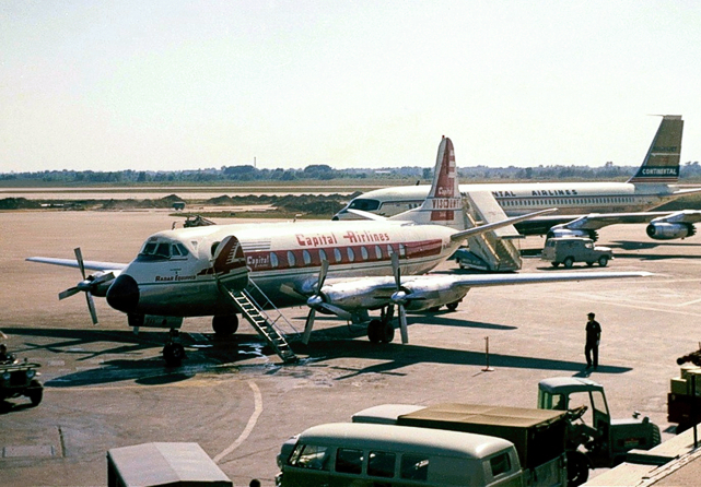 Photo of Capital Airlines (USA) Viscount N7447 c/n 203 September 1959