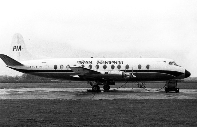 Photo of Pakistan International Airlines (PIA) Viscount AP-AJC