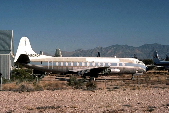 Photo of Jadepoint USA Viscount N480RC-F c/n 397 January 1989