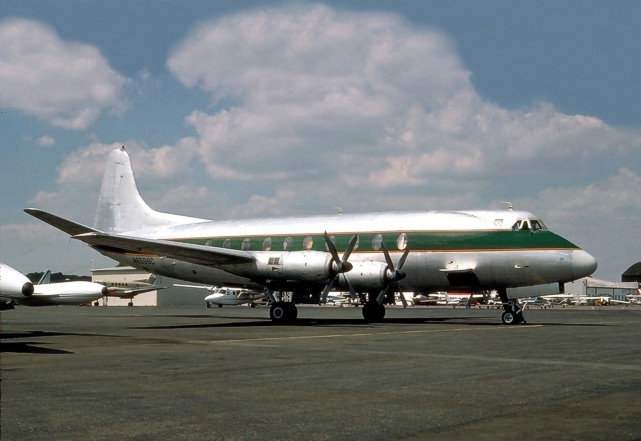 Go Transportation Inc. Viscount c/n 392 N6598C / N200RC taken at the time that the film 'The Rose' was made