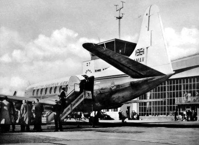 Photo of British European Airways Corporation (BEA) Viscount G-AMAV c/n 3 September 1952