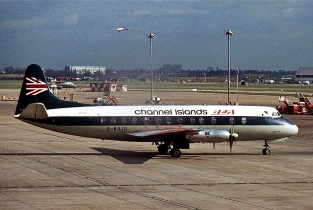 Photo of British European Airways Corporation (BEA) Viscount G-AOJD c/n 153