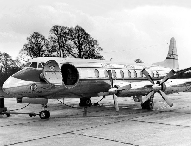 Photo of Central African Airways Corporation (CAA) Viscount VP-YNA c/n 98 April 1956