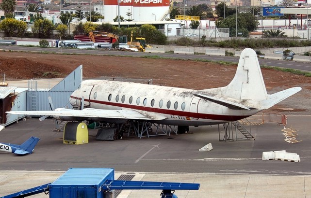Photo of Centro de Enseñanza Técnica Aeronáutica de Canarias (CETAC) Viscount EC-DXU